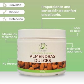 Productos Mart Mexico Crema Corporal De Almendras Dulces Máxima Nutrición Productos Mart Mexico 400g