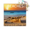 Beaches Calendar 2025 and Sticker Pack, Large 12 x 24