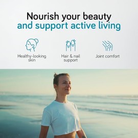 Marine Collagen Capsules 1500mg – Hydrolysed Type 1 Collagen Peptides