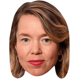 Anna Maxwell Martin (Smile) Cardboard Mask