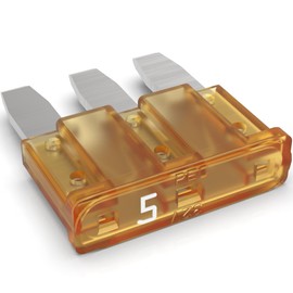 AUPROTEC Micro 3 Car Fuses Blade Fuses MikrOTO III 5A - 15A Selection: 5A Amp Light Brown, Pack of 10