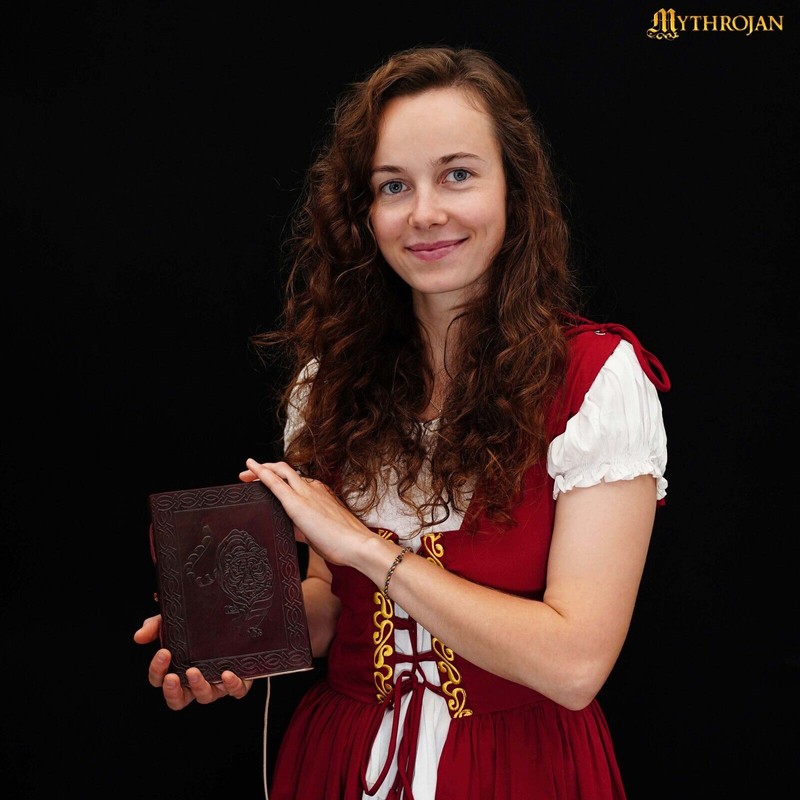 Mythrojan Leather Bound Journal Handmade Diary Tiger Embossed Notebook Note