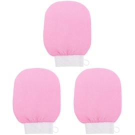Baluue 3pcs Body Exfoliator Scrubber Dead Skin Remover for Shower Skin Exfoliator Glove Bath Mitt Shower Mitt
