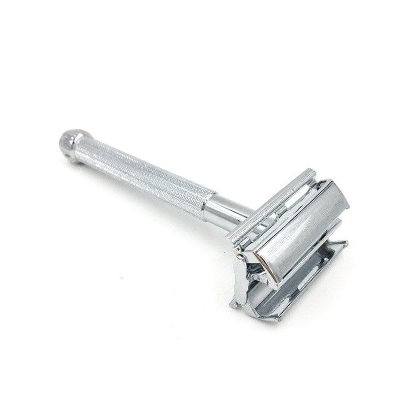Parker 29L Safety Razor + Blades - Silver
