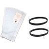LEFITPA Replacement 6 Vacuum Bags Plus 2 Belts for Riccar