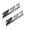 Aimoll 2pcs (Small Size) Z71 Off Road Emblems,3D Aolly Decal