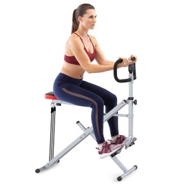 Marcy Squat Rider Machine By Marcy XJ-6334 Glutes & Quad Workout Resistance Band Form