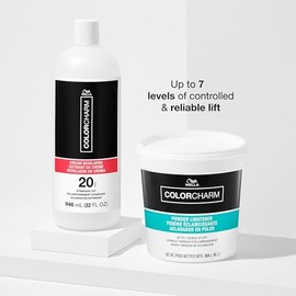 COLORCHARM Cream Hair Color Developers | For Activating Color, Highlighting, Gray Coverage, Blending, and Rich Multi-Dimensional End Results | Vegan |