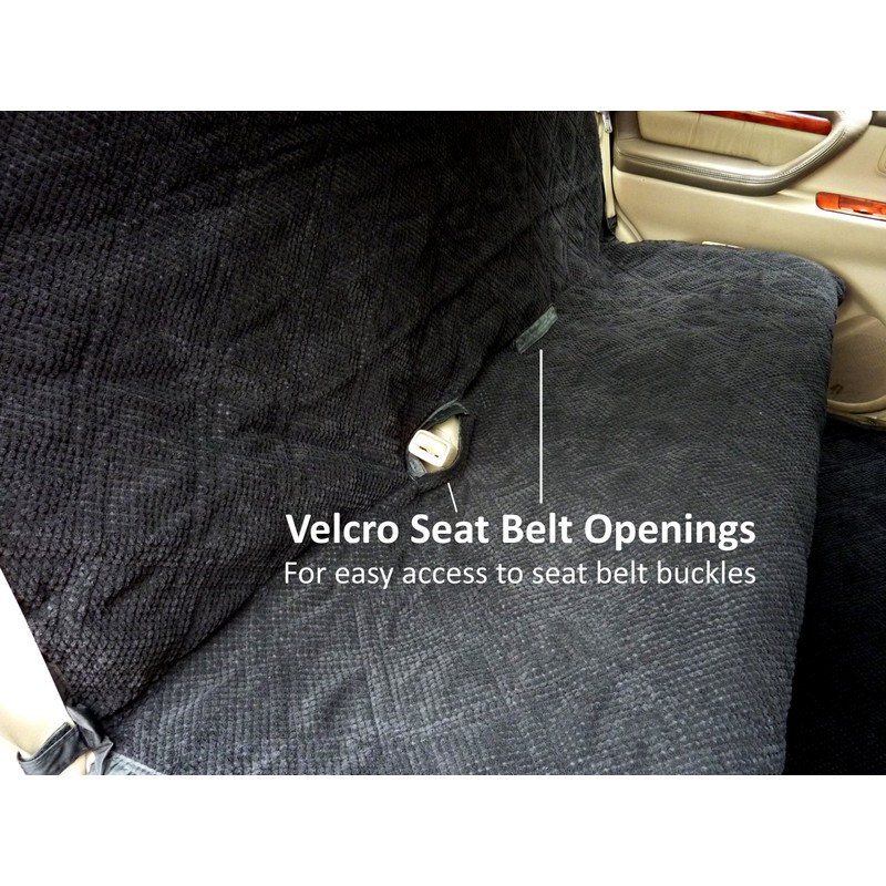 Formosa Covers Heavy Micro Velvet and Padded Back Seat Bench