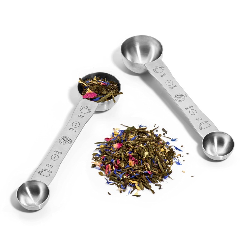 Boomers Gourmet - Duo Tea Serving Spoon Measuring Spoon Stainless