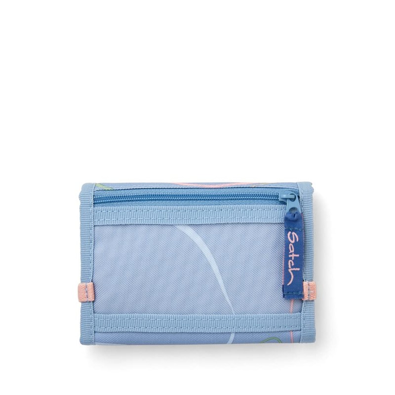 satch Wallet for Boys and Girls with Window, Coin Pocket