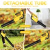 Leaf Blower, Electric Cordless Leaf Blower with 2 Batteries and