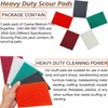 Tonmp 15 Pack 6 x 9 Inch Hand Pads Coarse