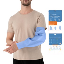 FUCLEANA Reusable, Water - Resistant Cast Cover for Bathing and Aquatic Activities, Elbow Protector – Recommended by Physicians for Injury and Post - Surgery Rehabilitation，Sizes：S/M/L/XL(Medium）(Adult/Child)