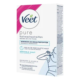 VEET Cold Wax Stripes Bikini Zone & Armpits Pack of 16