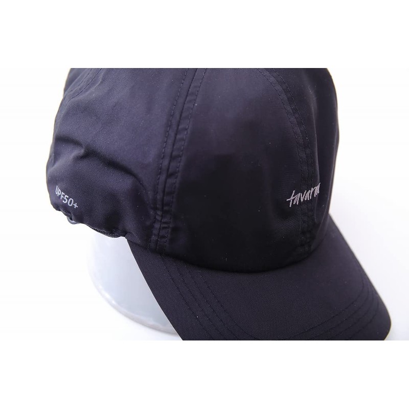 Tabarua TM1015 Marine Cap, UPF 50+, Unisex, UV Protection, Black