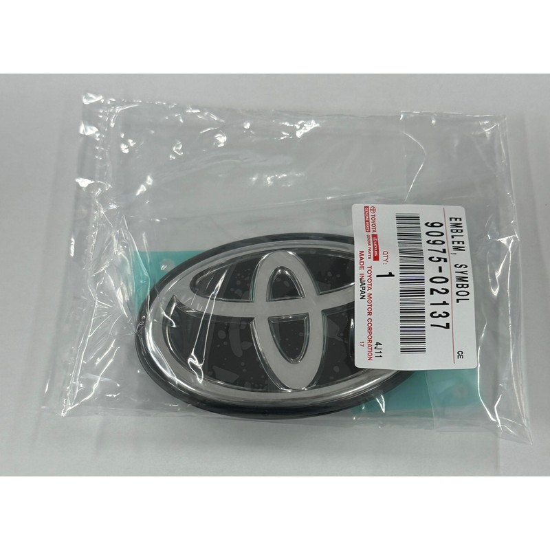Toyota 90975-02137 Genuine Parts GR/GR Sport Emblem Model Number