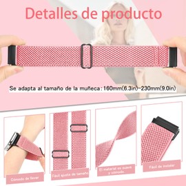 Huamanlou Correa de Nylon Compatible con Redmi Watch 3 active, Reemplazo Deportivo elástico cómodo y Transpirable Ajustable Solo Compatible con Redmi Watch 3 active
