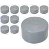 SKIR'CO Pack of 10 Fence Post Caps Round 60 mm