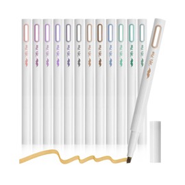 Mr. Pen- Aesthetic Highlighters, 12 Pack, Chisel Tip, Muted Pastel Colors, Cute Highlighters Assorted Colors