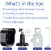All-New Blink Outdoor 4 Camera Wall Mount, Weatherproof Protective Housing