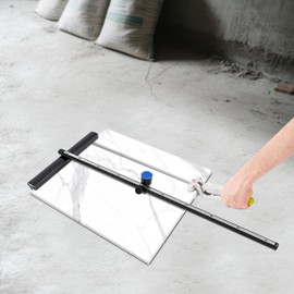 KOLHGNSE Portable Manual Tile Cutter, 3-in-1 Tile Cutting Tool with Pliers and Wheels, Heavy Duty Aluminum Alloy for Floor Wall Ceramic Tiles, DIY Home Renovation (Black Gold)