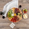 Restaurantware Cater Tek 13.8 Inch Charcuterie Boards 100 Faux Wood