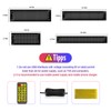 LED Sign for Car,Programmable LED Sign USB 5V Bluetooth Application