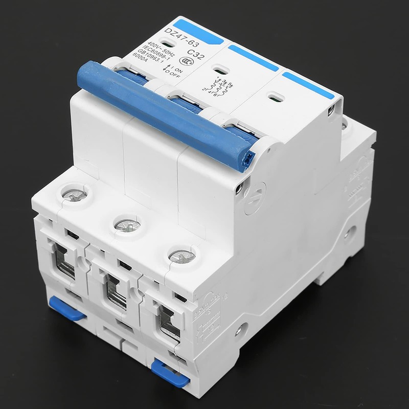 32 Amp Circuit Breaker B32A 3-Pin Din Senen Power Uncter