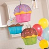 Fun Express Assorted Cupcake Paper Lanterns - 12' | 6