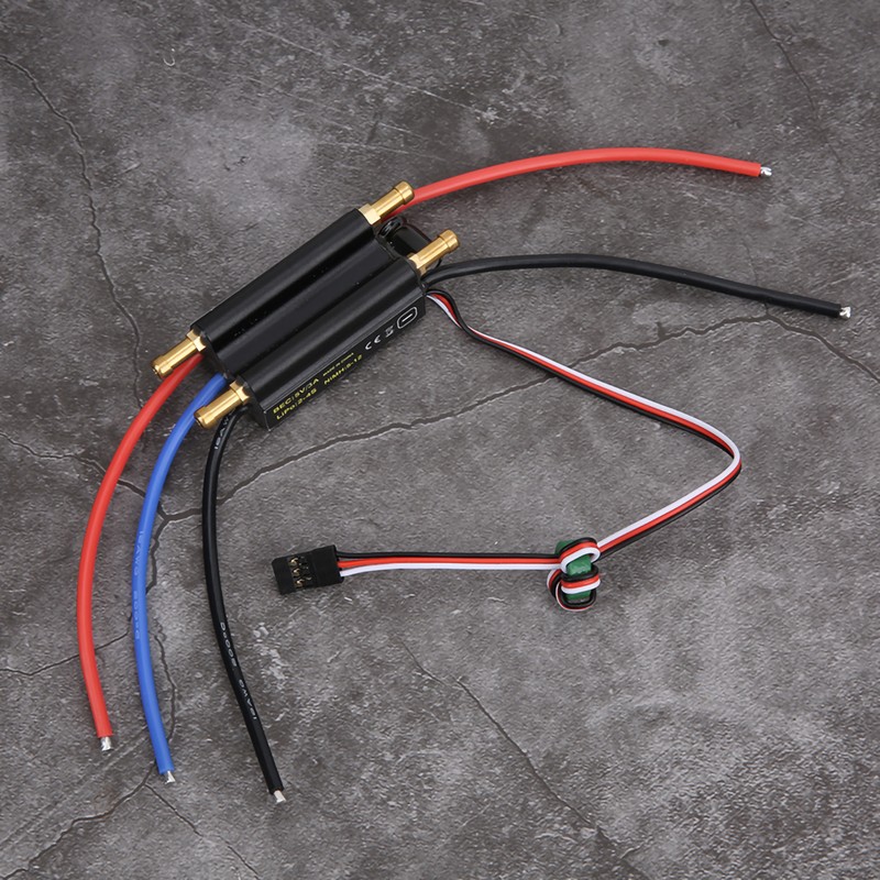 30A RC Boat Waterproof Brushless ESC Electric Speed Controller Accessory