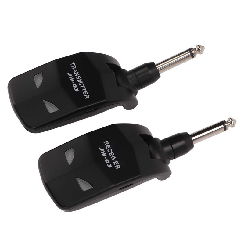 Wireless Guitar System 2.4GHz 12 Channels Audio Wireless Transmitter Receiver