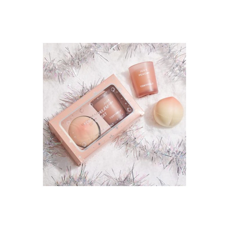 TONYMOLY Dimishes dry skin! Peachy Dream Duo Set