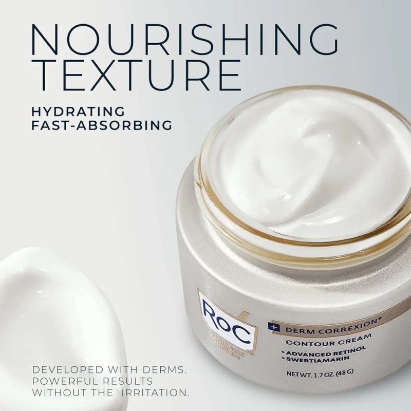 Roc Derm Correxion Neck Cream With Hyaluronic Acid +