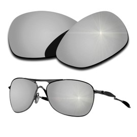 Polarized Replacement Lenses for Oakley Crosshair 2012 - Silver Mirrored Coating