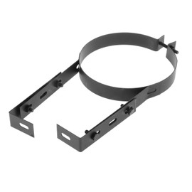 Folpus Chimney Pipe Bracket Chimney Pipe Holder Stainless Steel Adjustable Durable Fireplace Portable Wall Support Flue Liner Clamp