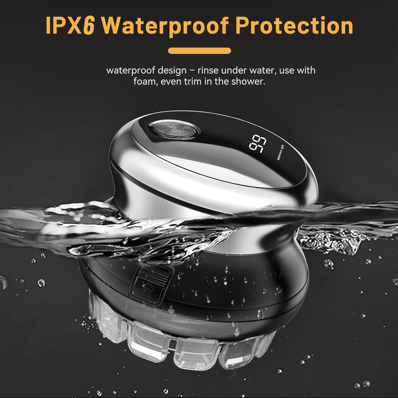 Yinicare Self Haircut Kit for Men, IPX6 Waterproof Professional Hair
