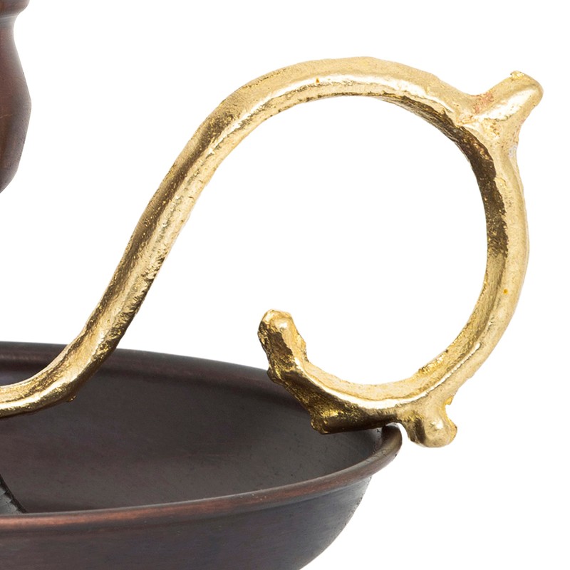 Onart Home - Copper Handmade Candle Holder for Rustic Home