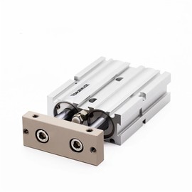 NDZZQBPGO TDA10/16/20/25/32mm Bore 10/20/30/40/50/60/70/75/80/100/125/150mm Stroke Aluminum Alloy Pneuatic Cylinder(Stroke 20mm,Bore 16mm)