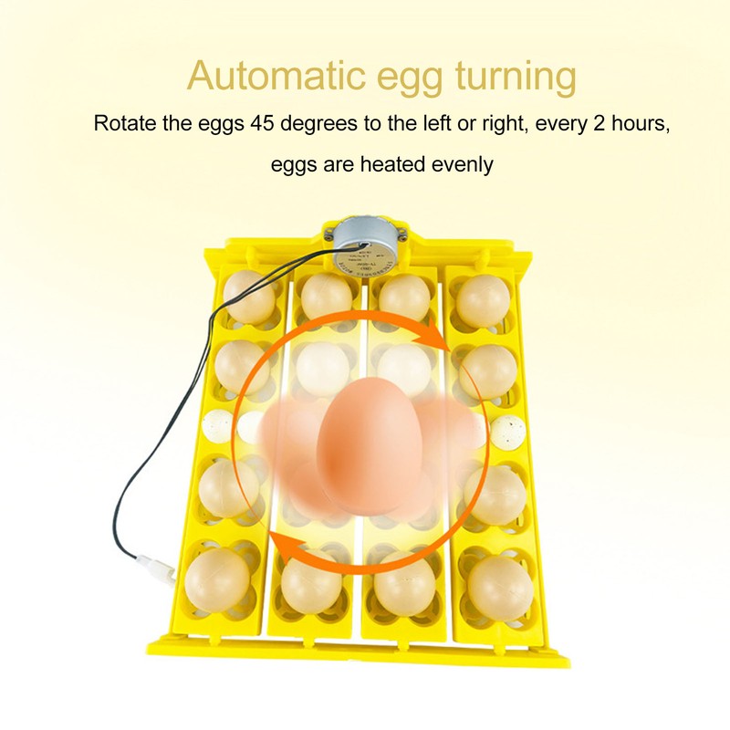 Egg Turning Tray Multifunction Automatic Egg Turner Incubator Tray for