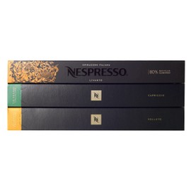 Nespresso Trio Pack 30 Capsules/Pods(Livanto Volluto Capriccio)