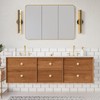 Qshare 6 Pack Crystal Knobs Cabinet Knobs,Single Hole Pull Handle