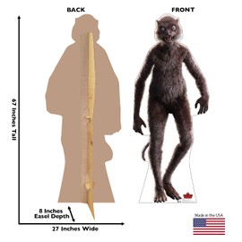 Cardboard People Weasel Life Size Cardboard Cutout Standup - WB The Suicide Squad (2021 Film)