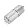 Hopcd Gear Motor, 1pc 25mm DC 12V 25GA-370 Low Speed