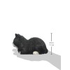 Hi-line Gift Ltd Sleeping Cat Statue, Black/white