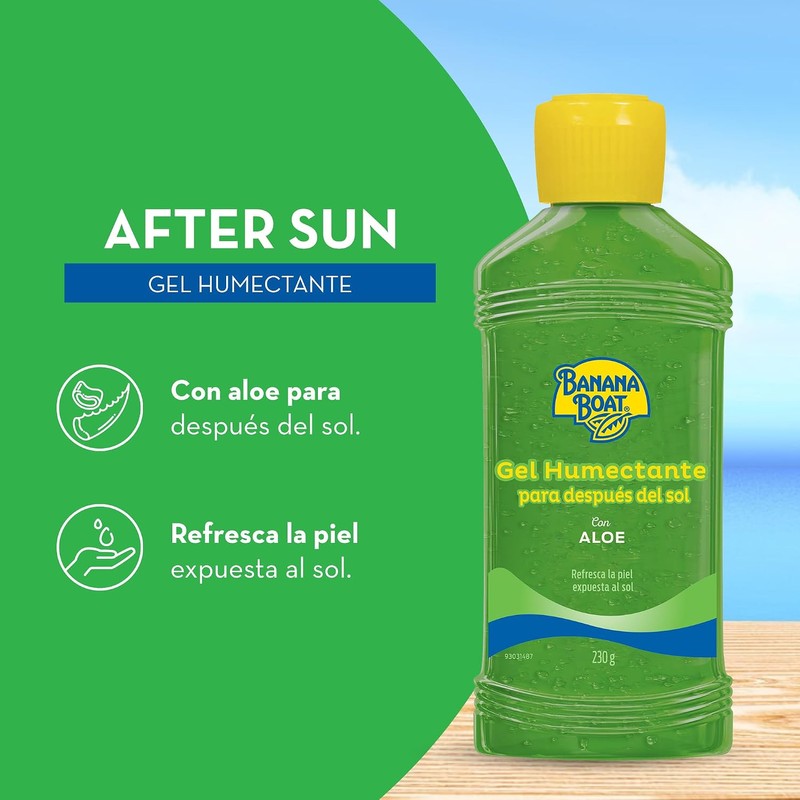 Banana Boat After Sun Gel de Aloe Vera Humectante 230