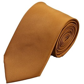 Ao-LABEL Brand Silk Tie with 30 Colors Available in 3.1 inches (8 cm) Wide Men's Fashionable Necktie, Business & Party Costume, Solid Color Necktie, Khaki (oystroch)