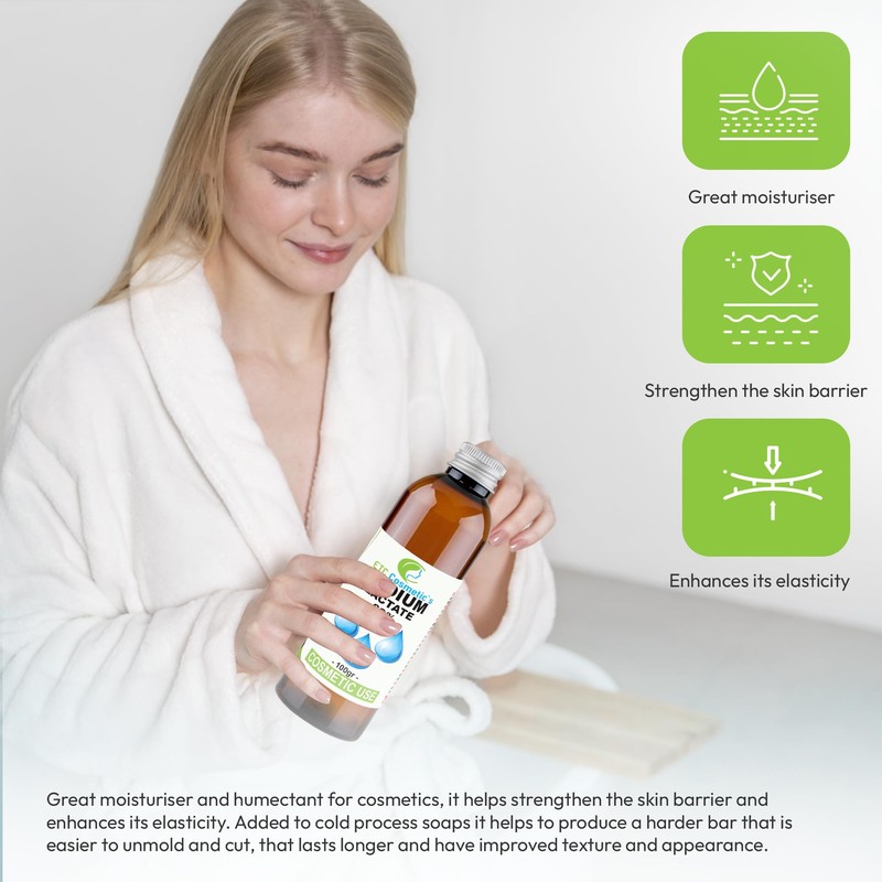 Sodium Lactate 60% (Sodium Lactate 60%) - 100 g (Bottle