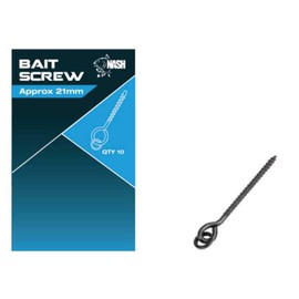 Nash Metal Bait Screw with Ring 21mm