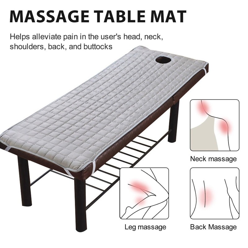 Mattress Cover for Massage Table Bed with Hole, Beauty Salon